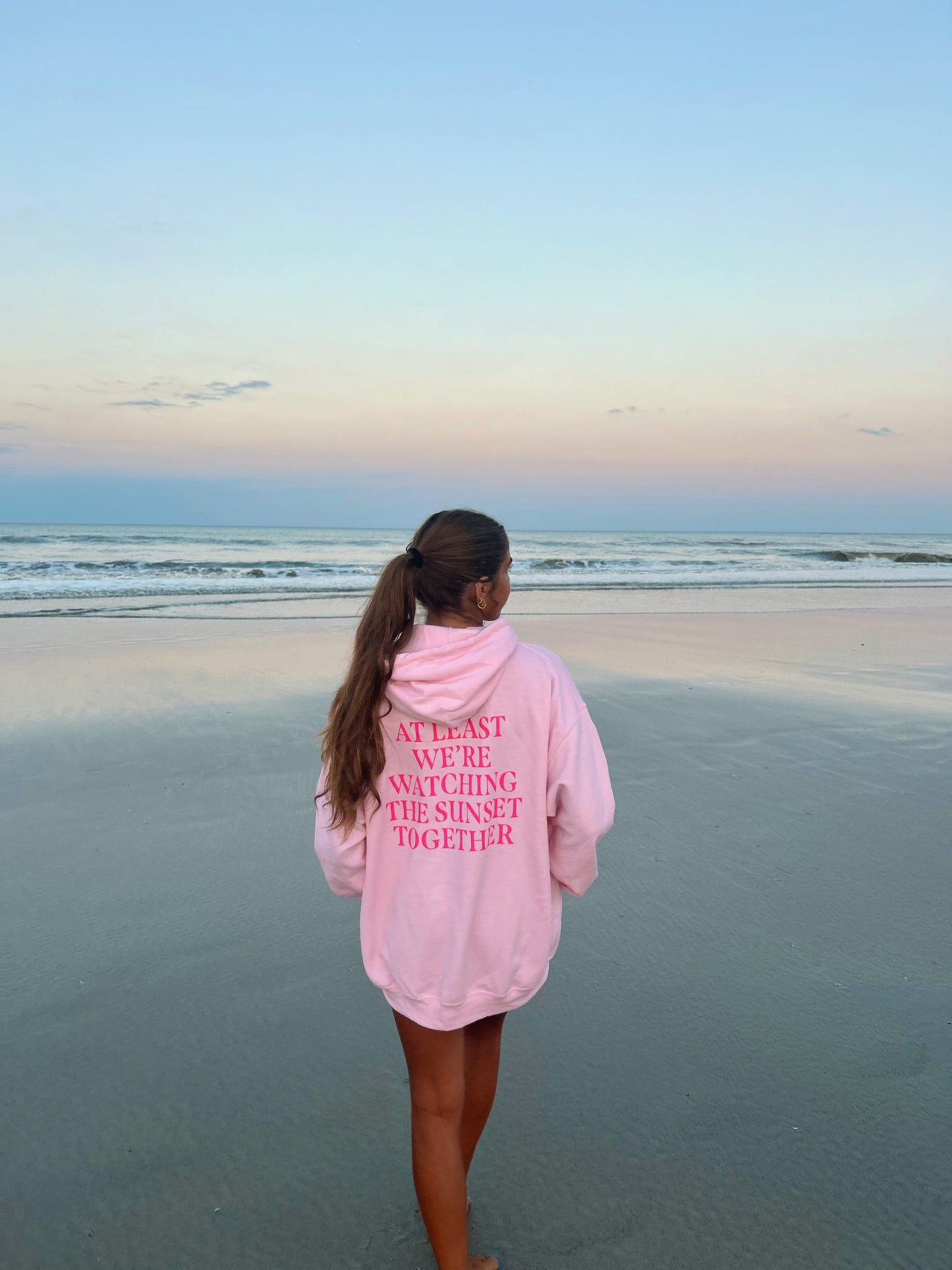 LET'S WATCH THE SUNSET HOODIE