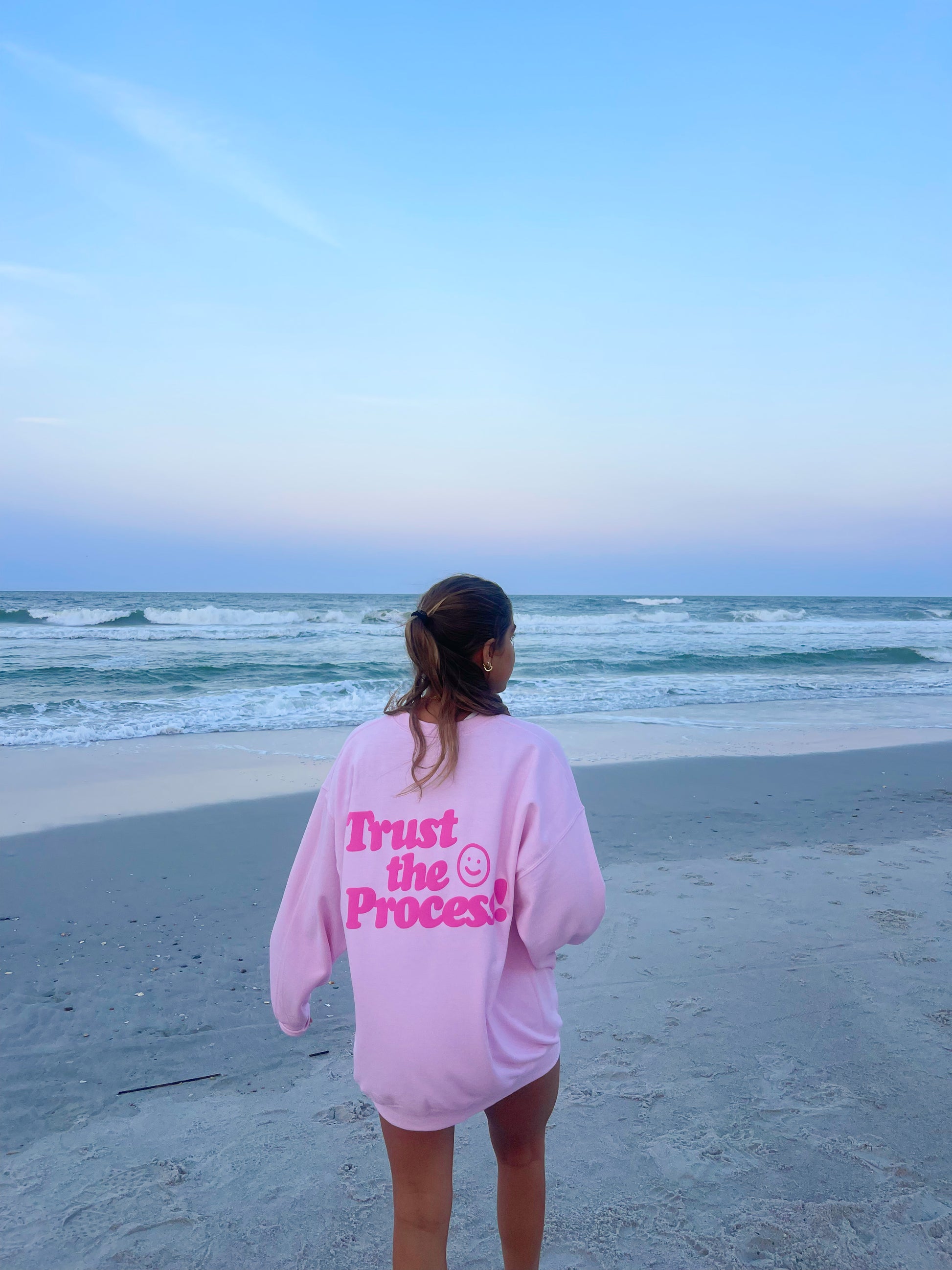 TRUST THE PROCESS CREWNECK - Jewels Kennedy Designs